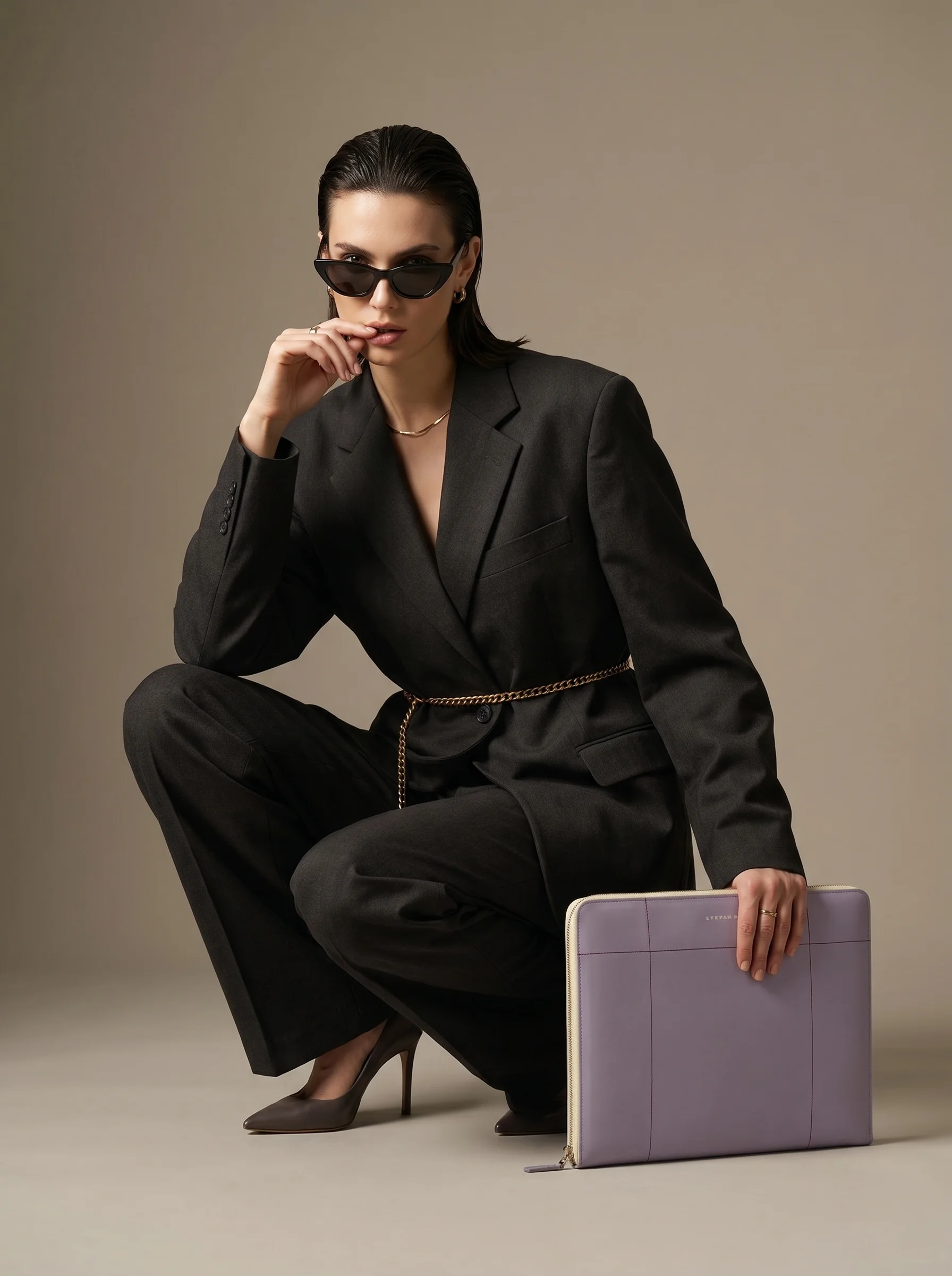 Product photography — leather accessories